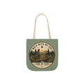 Walk With My Dog Canvas Tote – "Side by Side" Outdoor Adventure Dog Lover Bag