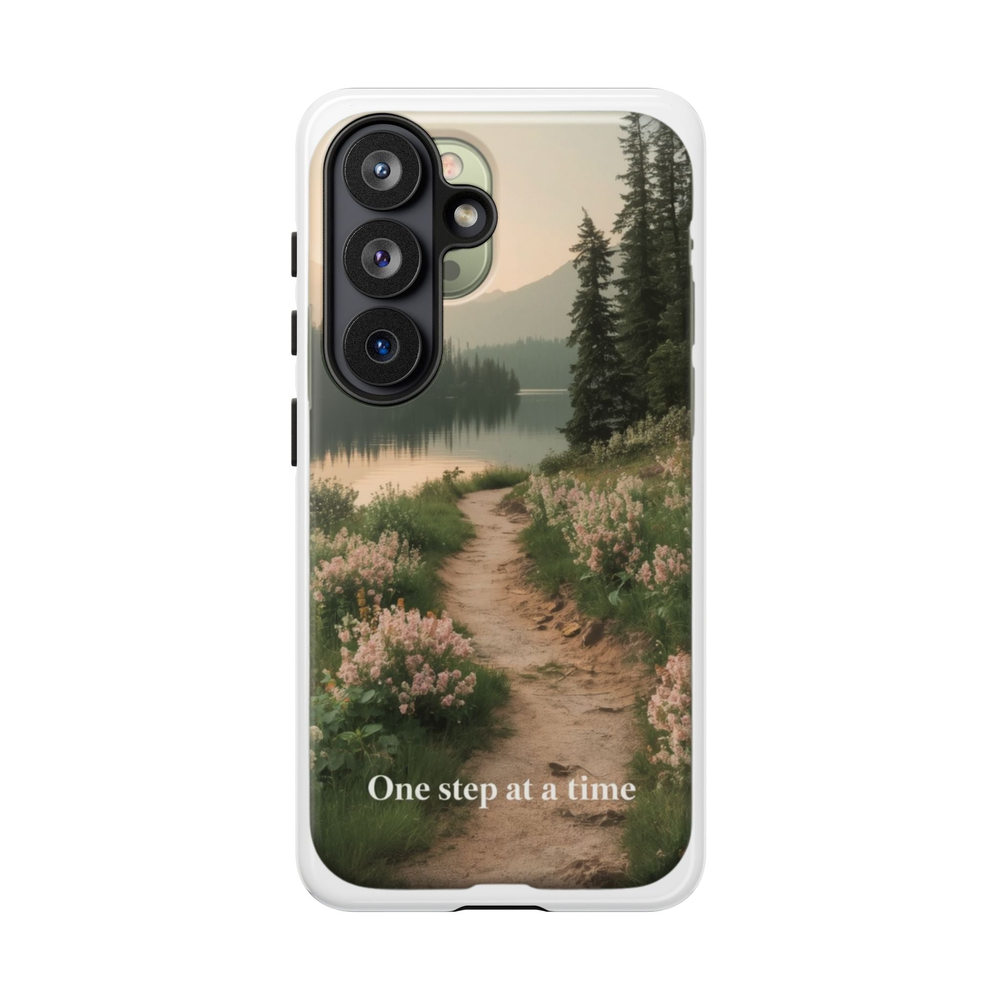 Phone Case — 'One Step at a Time' Scenic Trail Protective Case