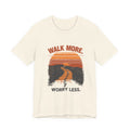 Walk More Worry Less Tee | Retro Sunset Road Graphic T-Shirt