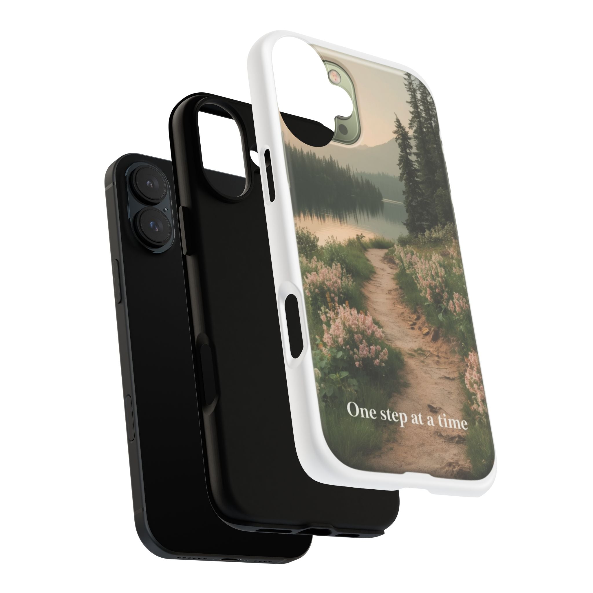 Phone Case — 'One Step at a Time' Scenic Trail Protective Case