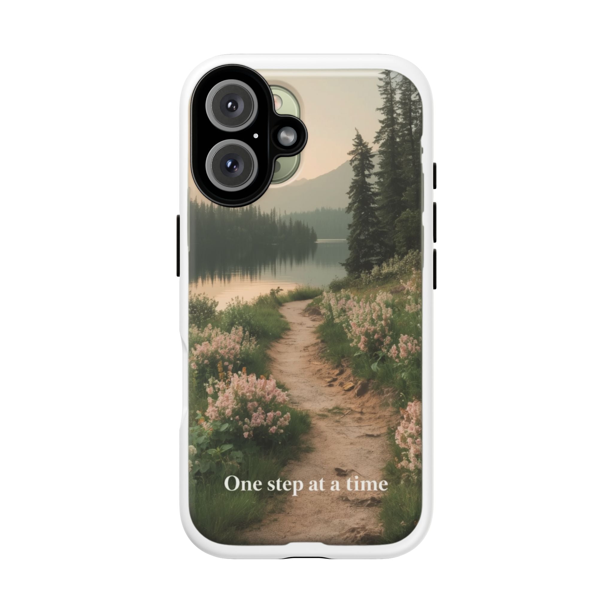 Phone Case — 'One Step at a Time' Scenic Trail Protective Case