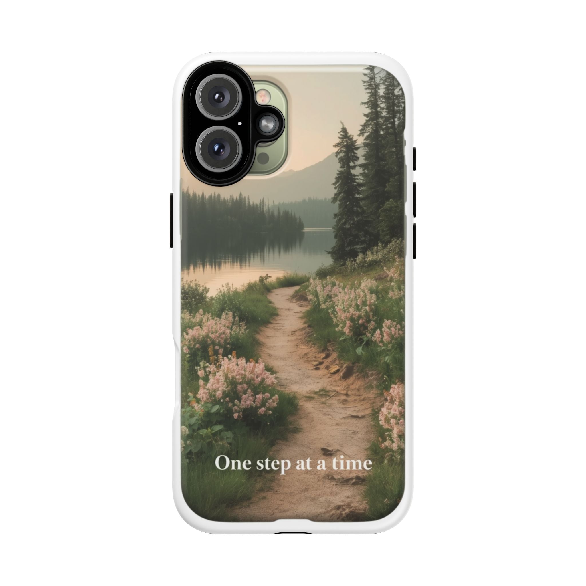Phone Case — 'One Step at a Time' Scenic Trail Protective Case