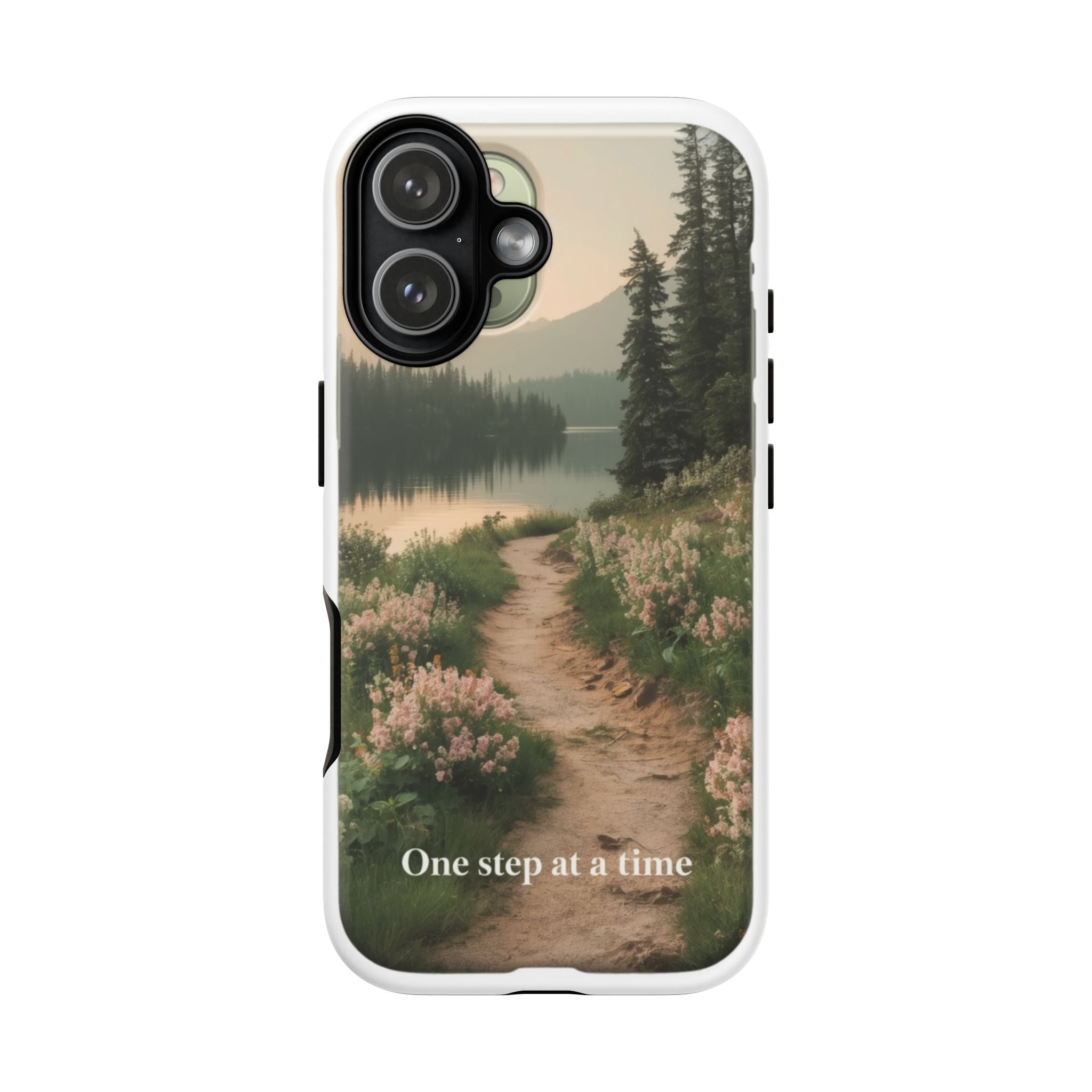 Phone Case — 'One Step at a Time' Scenic Trail Protective Case