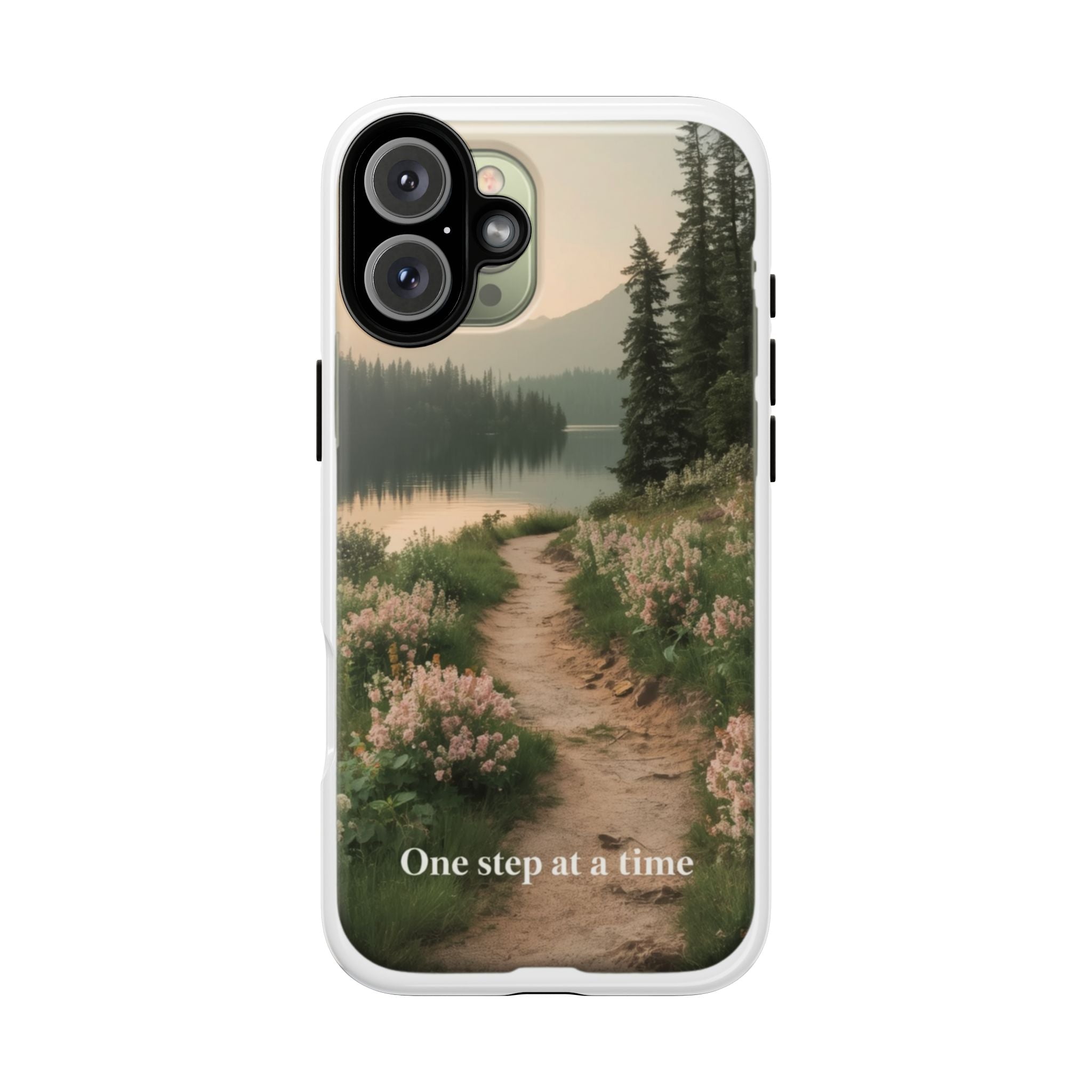 Phone Case — 'One Step at a Time' Scenic Trail Protective Case