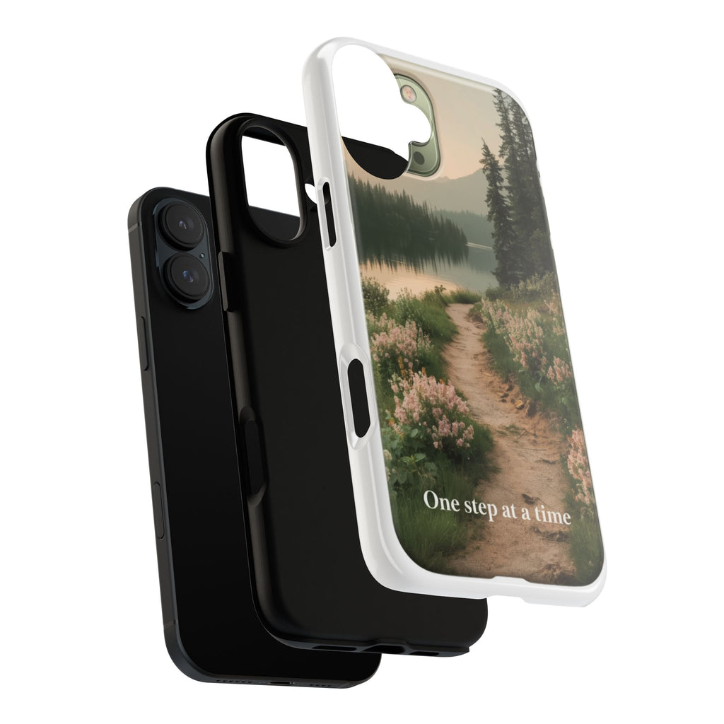 Phone Case — 'One Step at a Time' Scenic Trail Protective Case