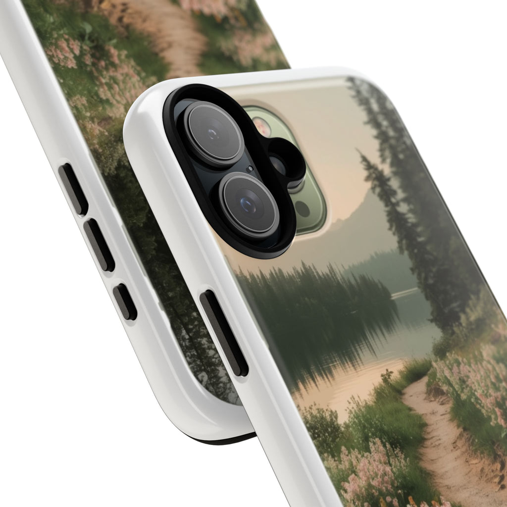 Phone Case — 'One Step at a Time' Scenic Trail Protective Case