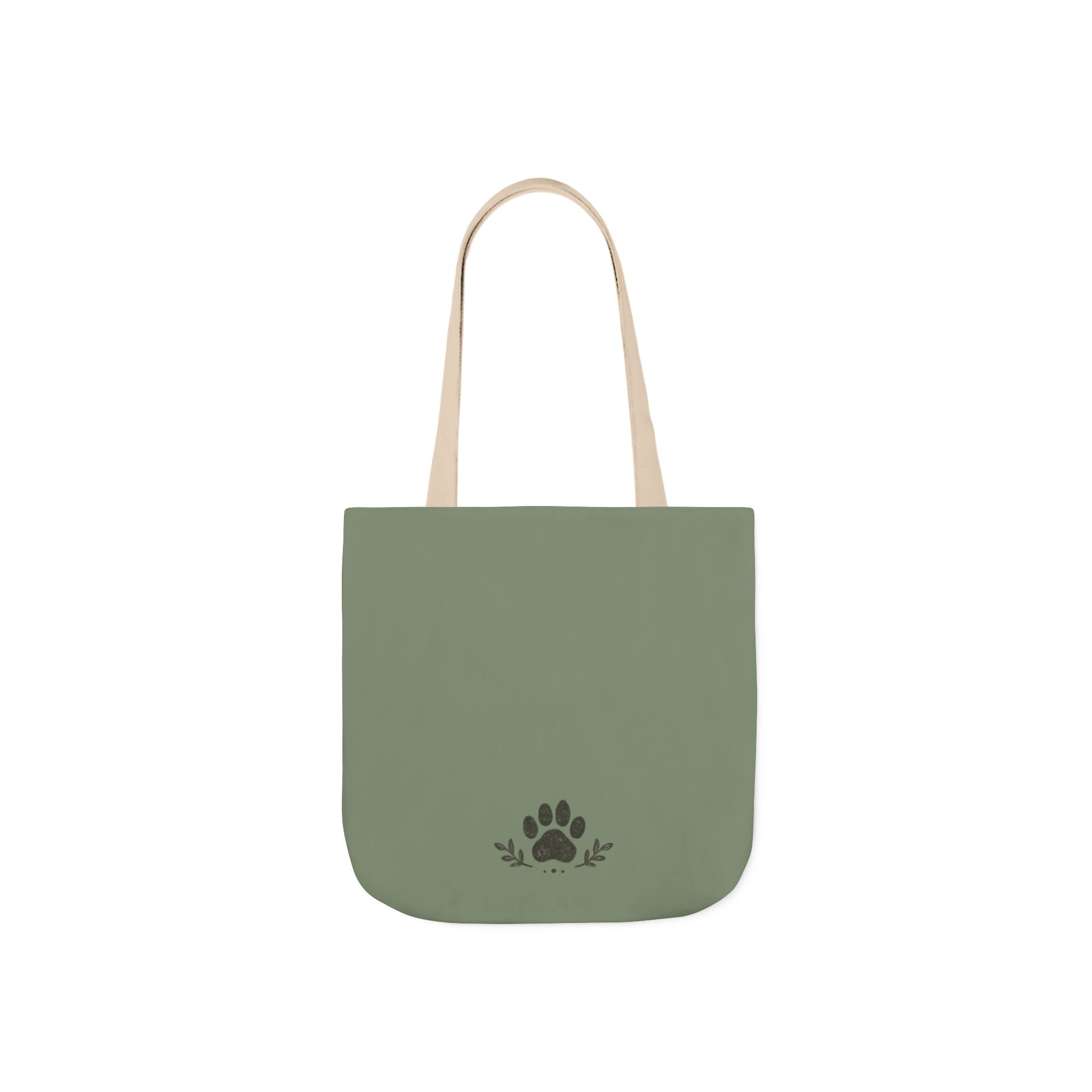 Walk With My Dog Canvas Tote – "Side by Side" Outdoor Adventure Dog Lover Bag
