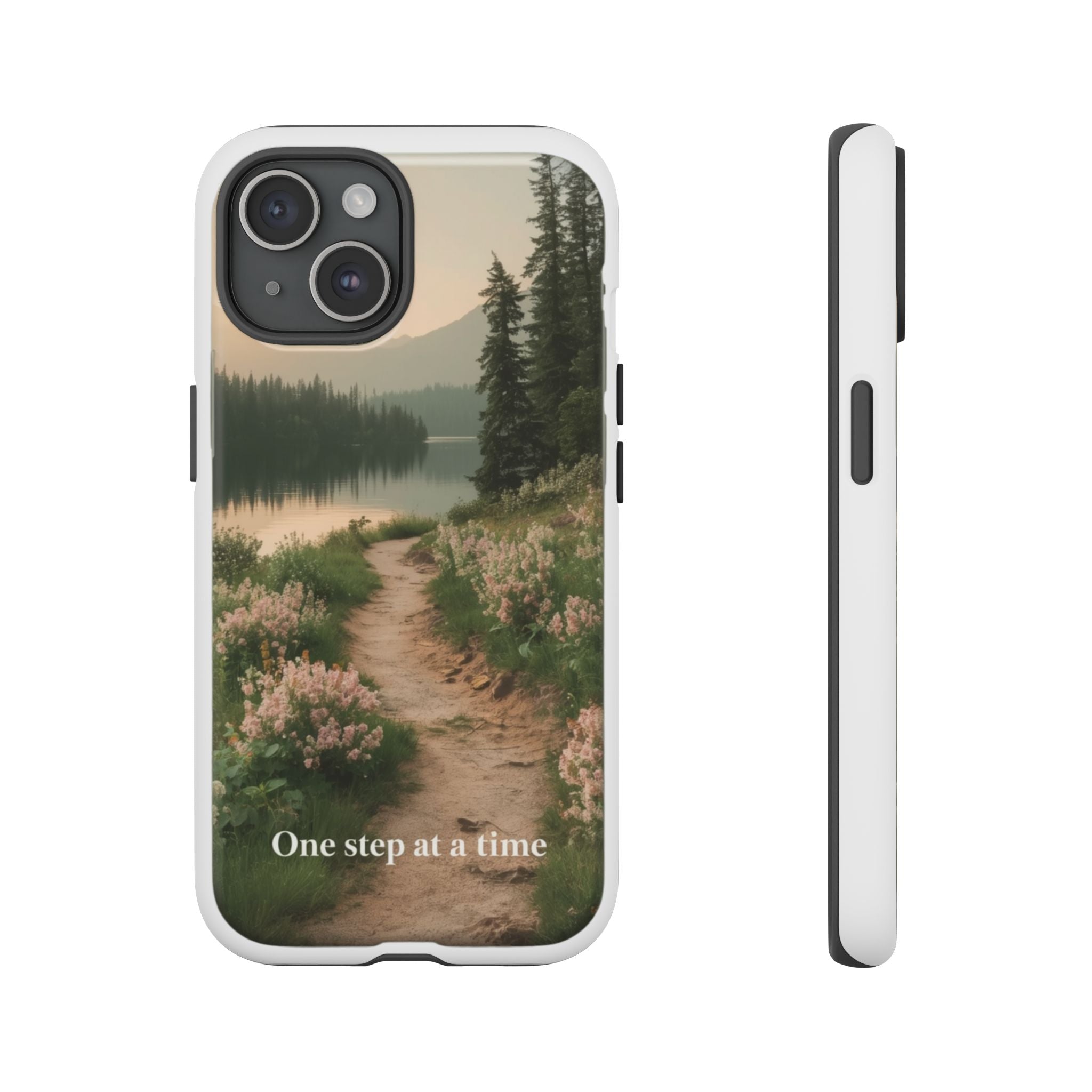 Phone Case — 'One Step at a Time' Scenic Trail Protective Case