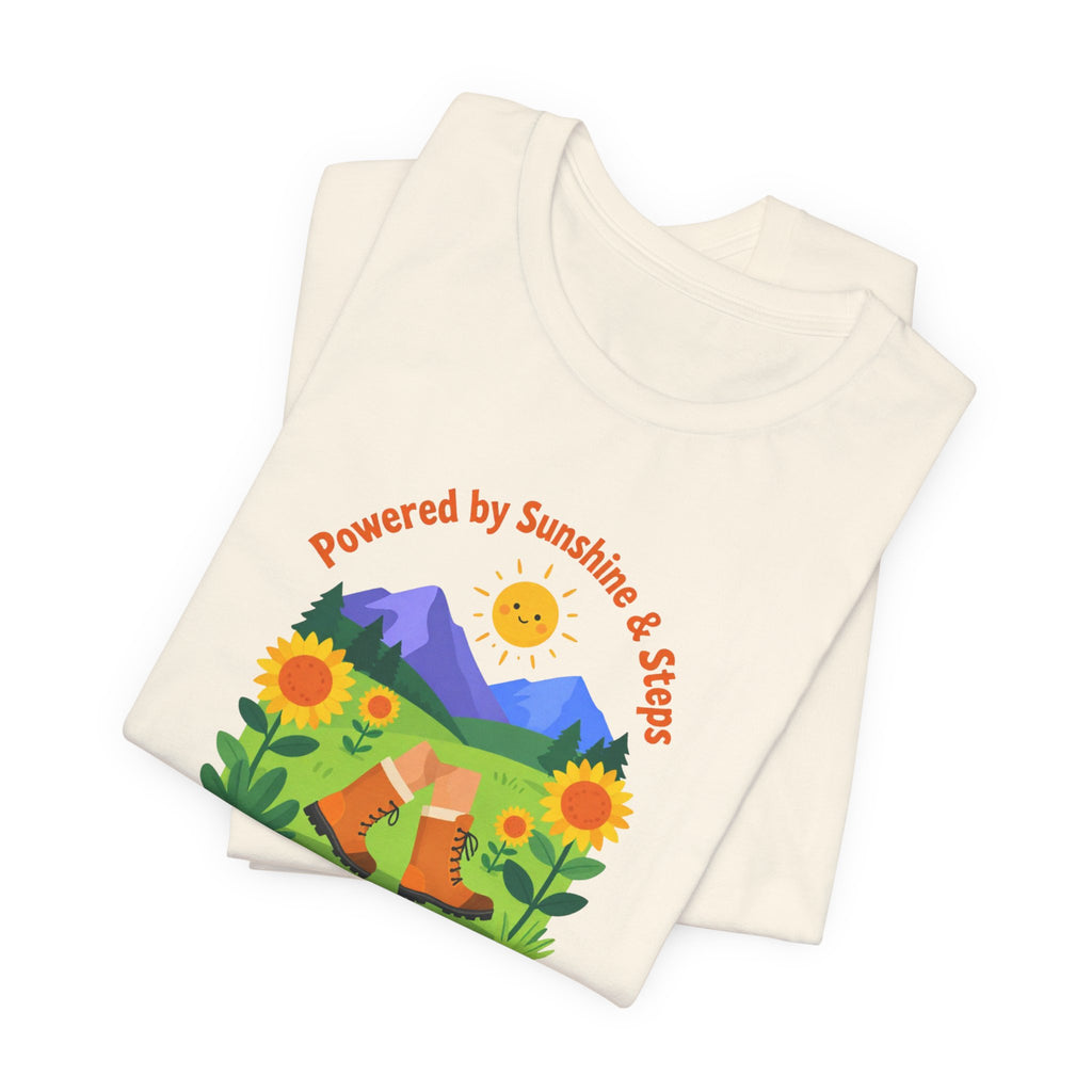 Sunshine & Soil T‑Shirt — Powered by Sunshine & Soil Floral Mountain Tee
