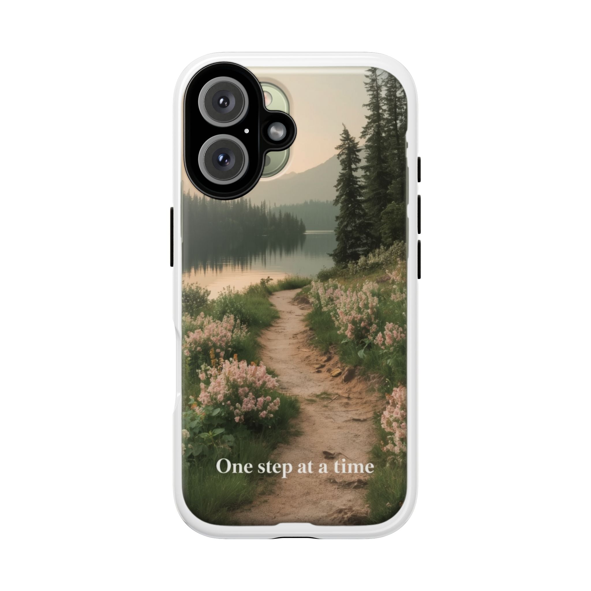 Phone Case — 'One Step at a Time' Scenic Trail Protective Case