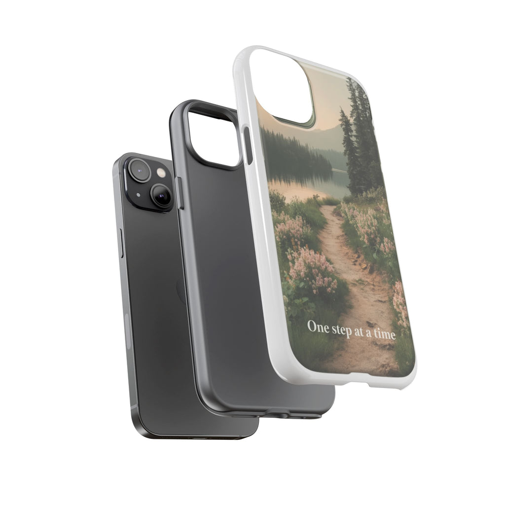 Phone Case — 'One Step at a Time' Scenic Trail Protective Case