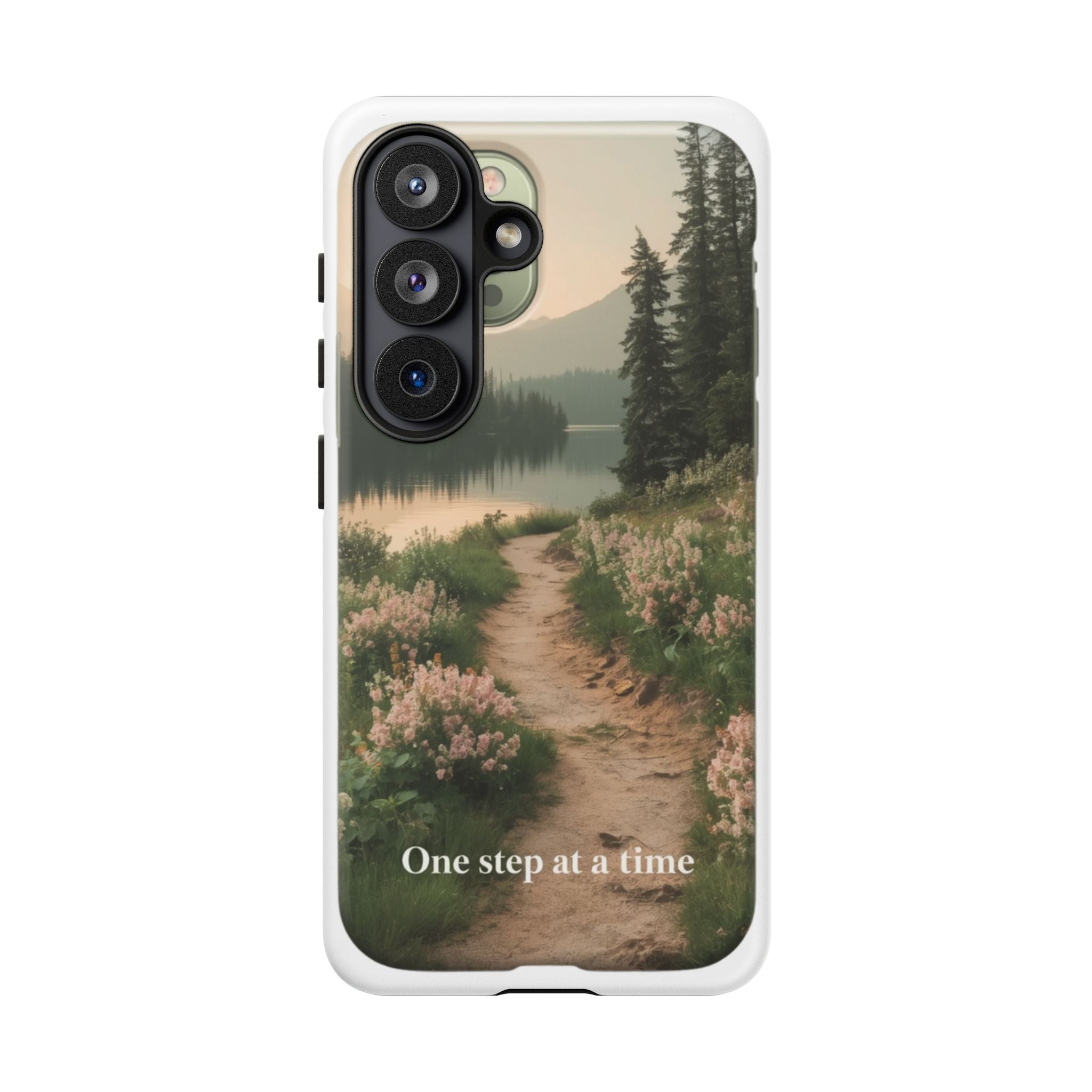 Phone Case — 'One Step at a Time' Scenic Trail Protective Case