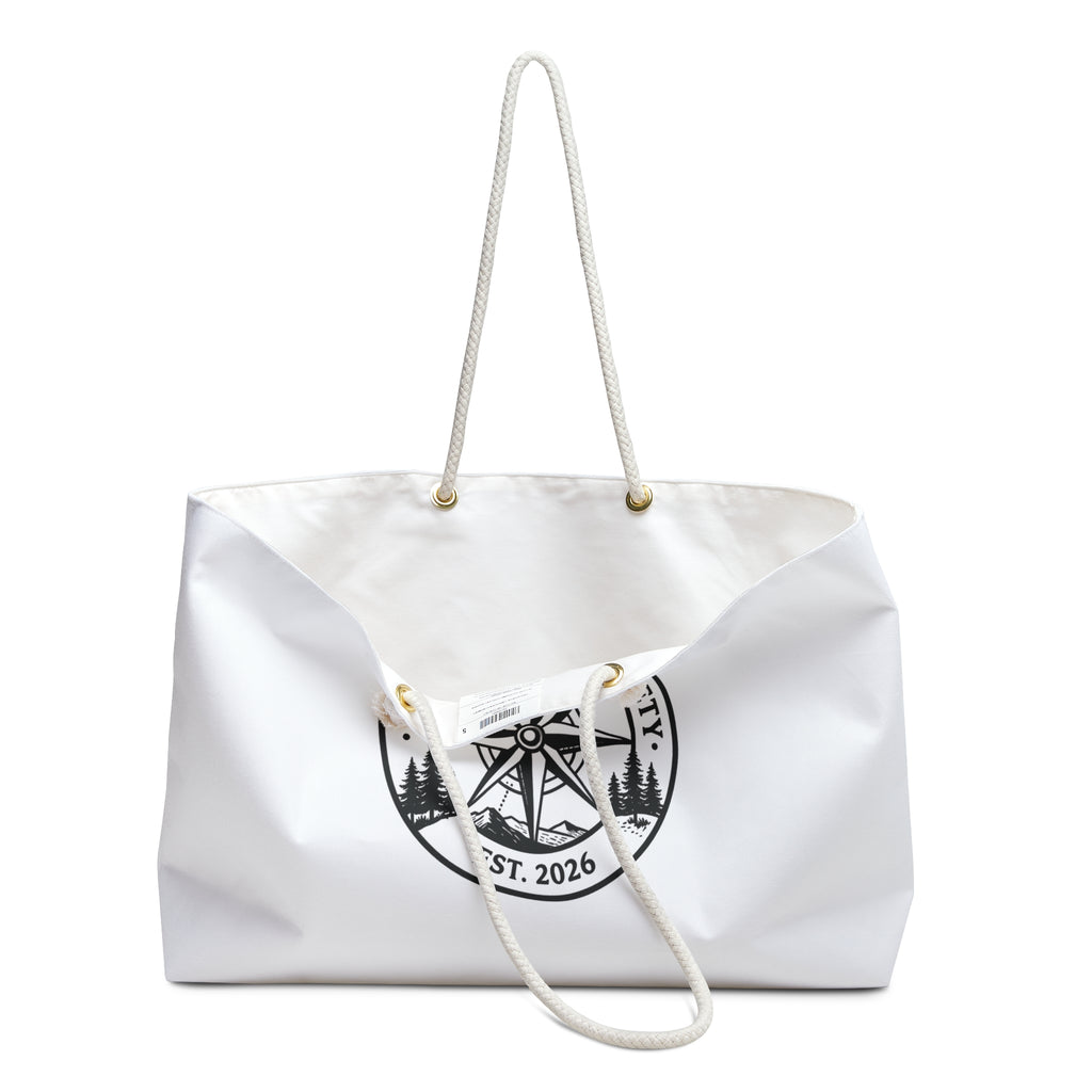 Weekender Bag – The Walking Society Compass Duffle (Est. 2026)