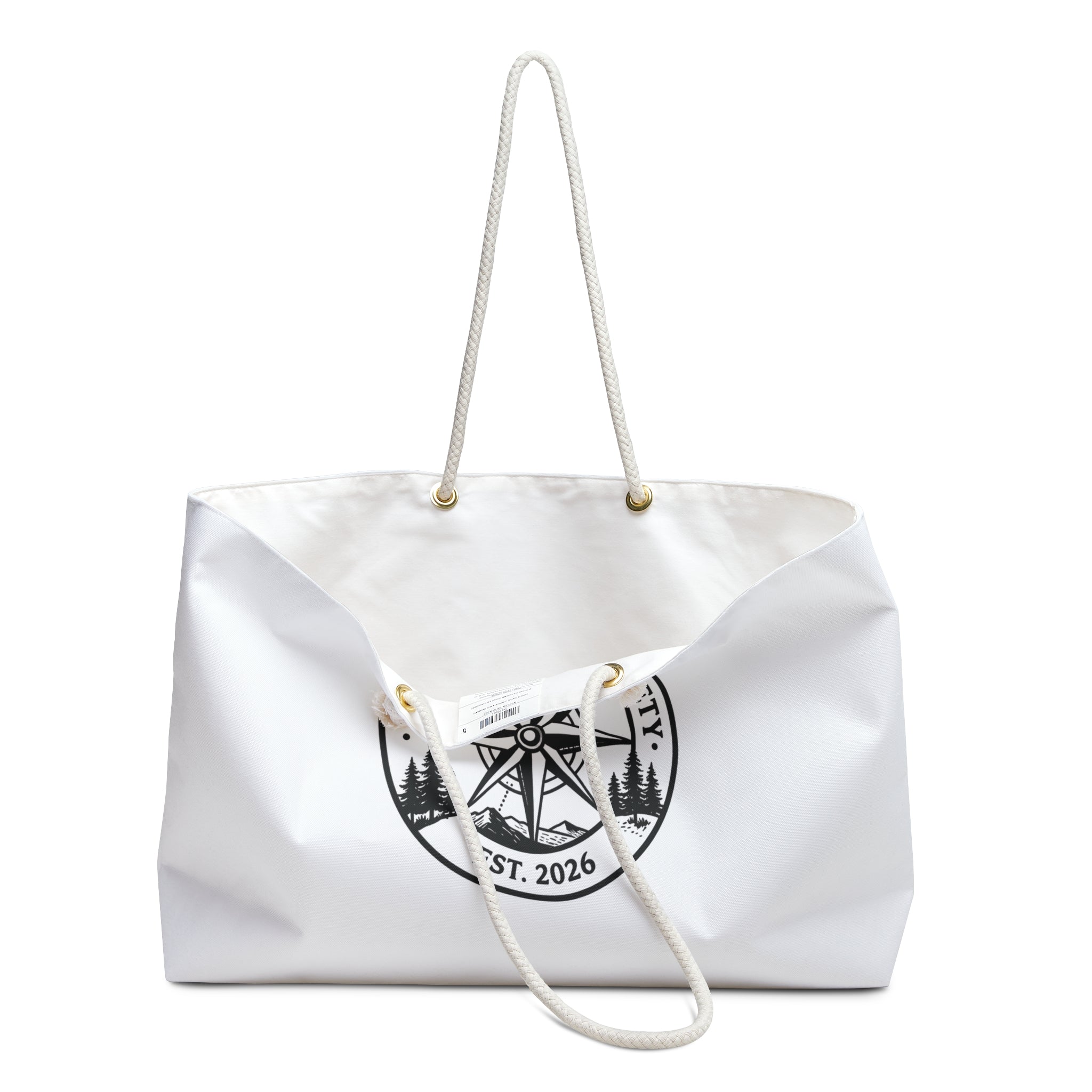 Weekender Bag – The Walking Society Compass Duffle (Est. 2026)
