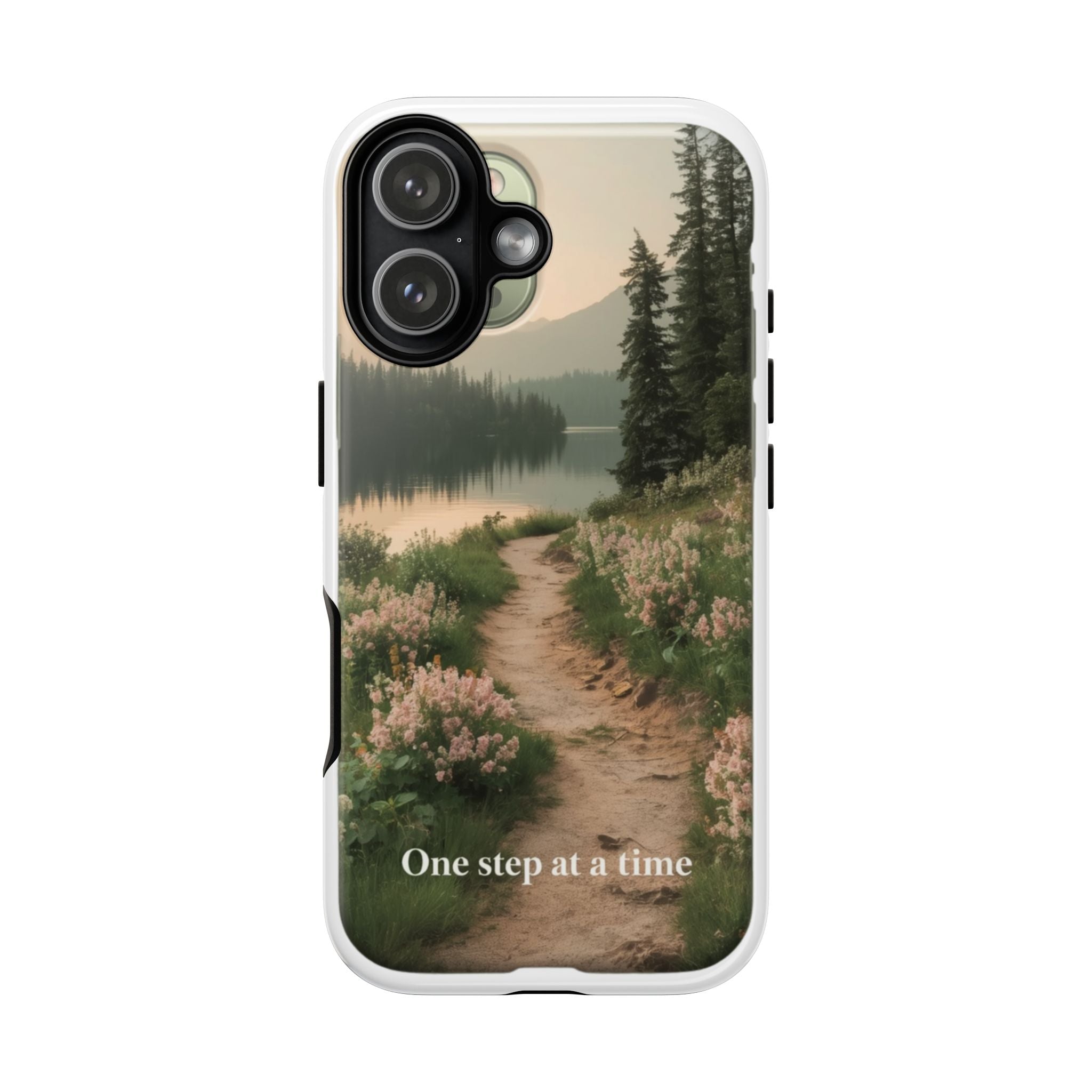 Phone Case — 'One Step at a Time' Scenic Trail Protective Case
