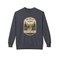 Sweatshirt - "We Walk at Dawn" Hiking Badge Crewneck