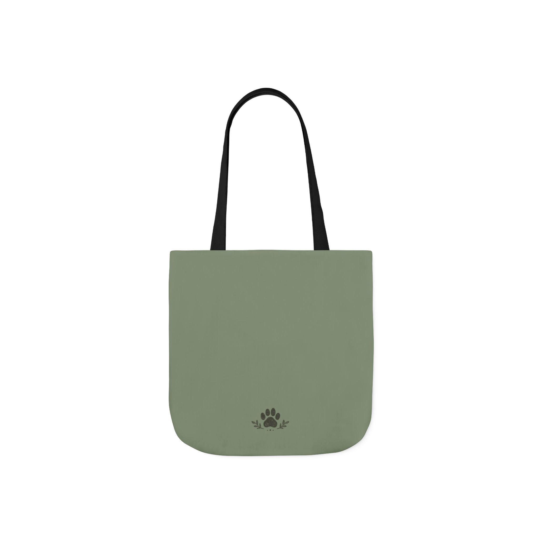 Tote Bag — 'We Walk at Dawn' Hiking Canvas Tote, Nature Patch Design